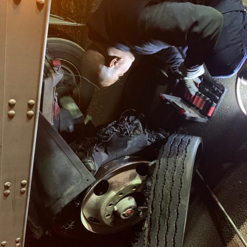 emergency truck tire repair blowout bronx ny